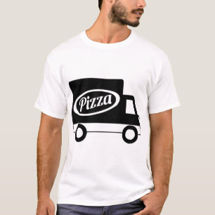 Pizza Truck Local Delivery Work Employee Uniform  T-Shirt