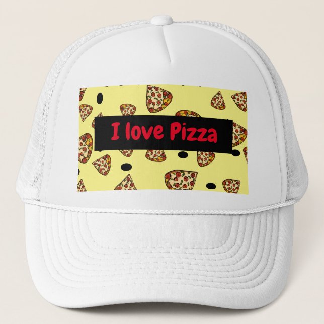 PIZZA TRUCKER HAT (Front)