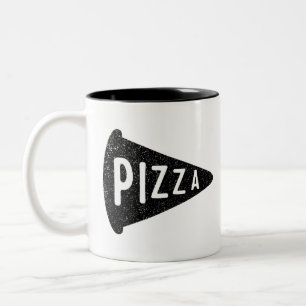 Pizza Two-Tone Coffee Mug