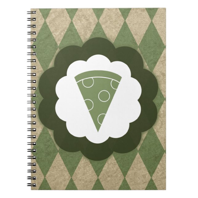 pizza vintage notebook (Front)