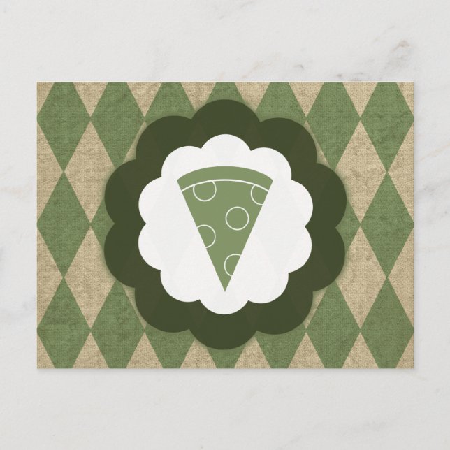 pizza vintage postcard (Front)