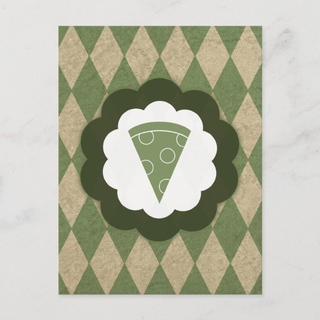 pizza vintage postcard (Front)