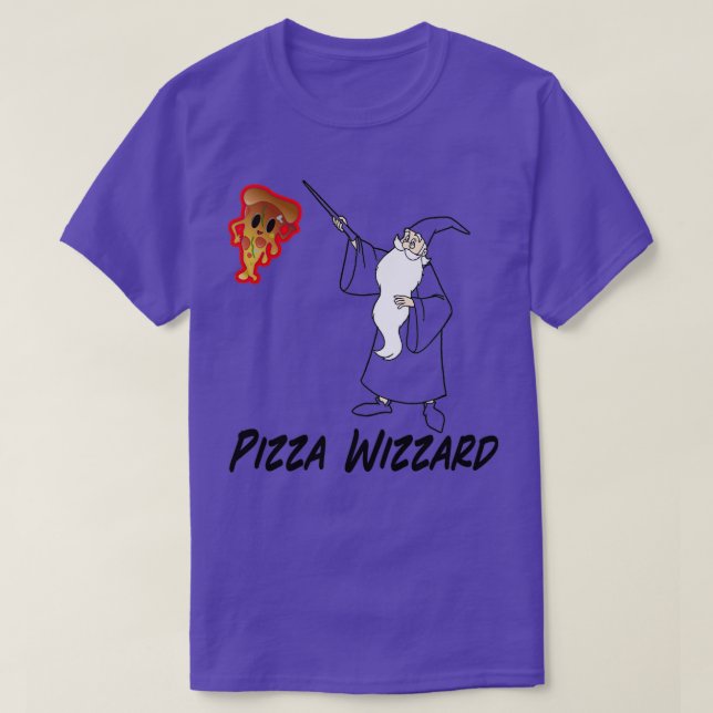 Pizza Wizzard T-Shirt (Design Front)