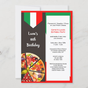 Pizza Your Way invitation
