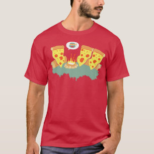 Pizzacampfire Story Fearsomeenemy Of Pizza Funny N T-Shirt