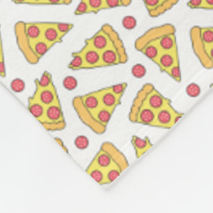 Pizzas Fleece Blanket