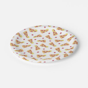 Pizzas Paper Plate