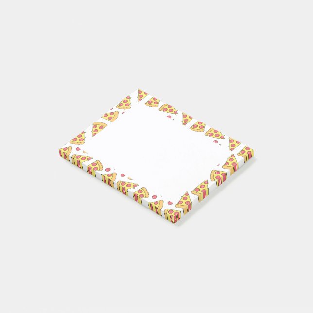 Pizzas Post-it Notes (Angled)