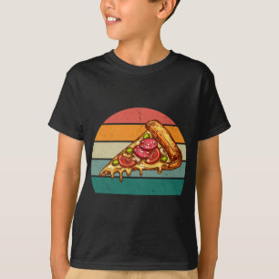 Pizzas salami ham mushroom tomato Italy oven pizze T-Shirt