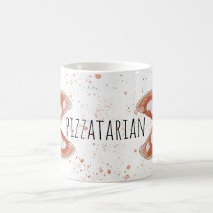 Pizzatarian Double Pizza Coffee Mug