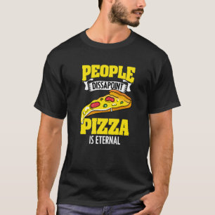 Pizzatarian Humour For A Cheesy Food Pizza Slice T-Shirt