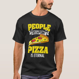Pizzatarian Humour For A Cheesy Food Pizza Slice T-Shirt