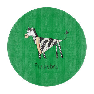 Pizzebra Pizza Zebra Cutting Board