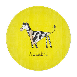 Pizzebra Pizza Zebra Cutting Board