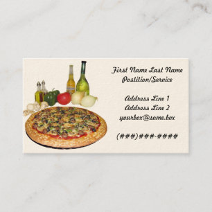 Pizzeria Business Card