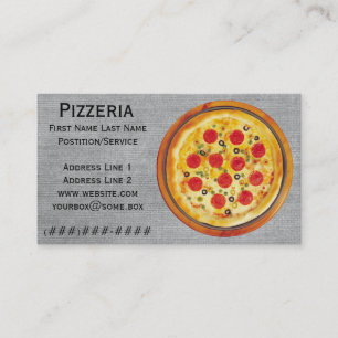 Pizzeria Business Card