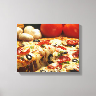 Pizzeria Canvas Print