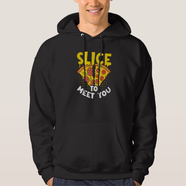 Pizzeria Professional Pizza Baker Pizza Making Hoodie (Front)