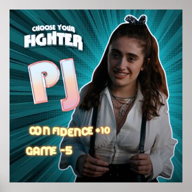 PJ | Bottoms Movie Character | Untalented Gay |  Poster (Front)