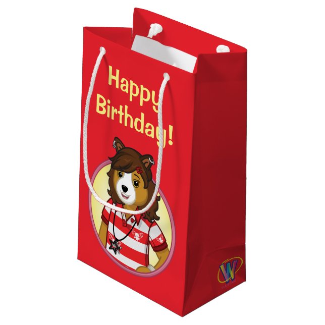 PJ Collie Small Gift Bag (Back Angled)