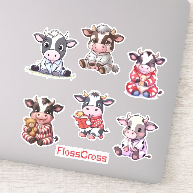 Pj cow sleepover!  (Detail)