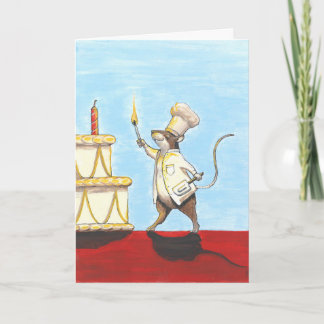 PJ McMouse Birthday Card