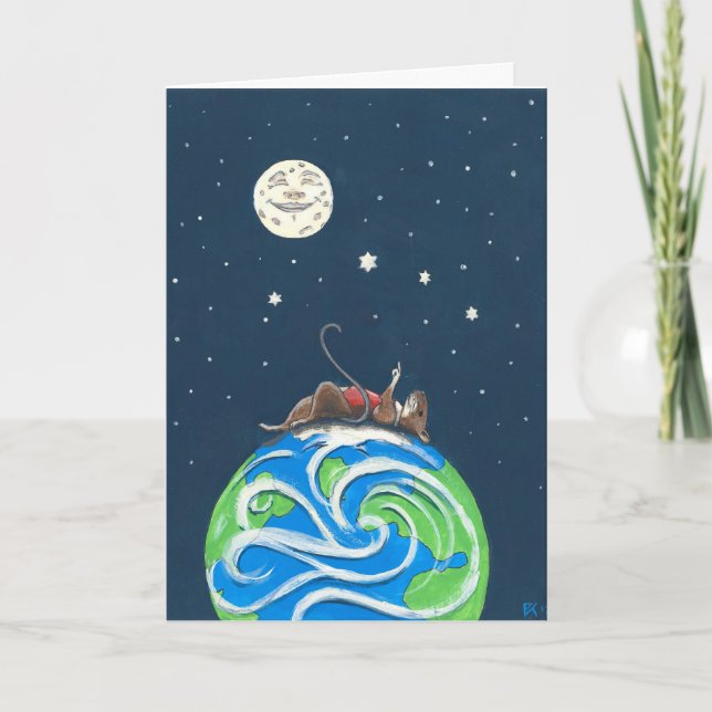 PJ McMouse greeting cards (Front)