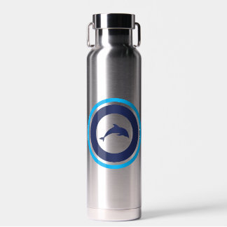 PJK 22oz Vacuum Insulated Bottle / dolphin & kanji