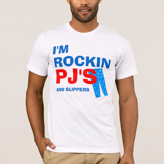 PJ's And Slippers Tee (Front)