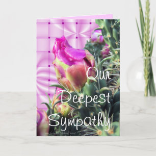 Pk Cactus Bloom-customise for any occasion Card