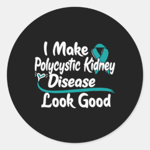 Pkd Awareness Gift - Polycystic Kidney Disease Sur Classic Round Sticker