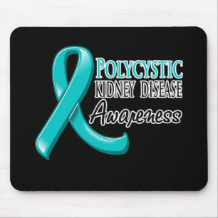 PKD Awareness Ribbon Mouse Mat