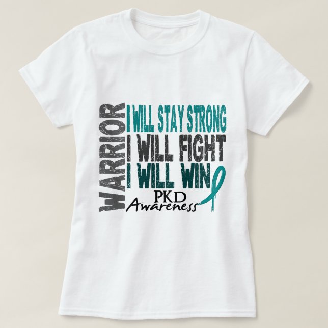 PKD Warrior T-Shirt (Design Front)