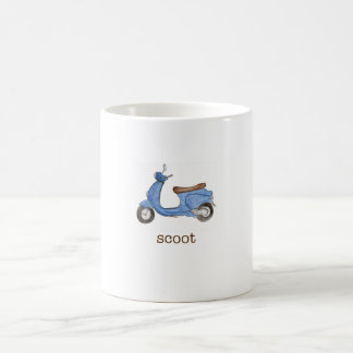 PKM Mug Blue Scooter