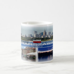 PL Poland Polska - Warszawa Warsaw - Coffee Mug