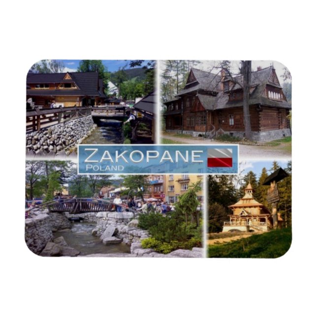 PL Poland  Polska - Zakopan - Magnet (Horizontal)