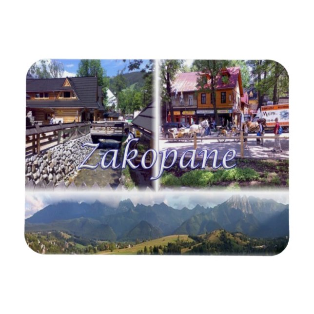 PL Poland  Polska - Zakopane - Magnet (Horizontal)