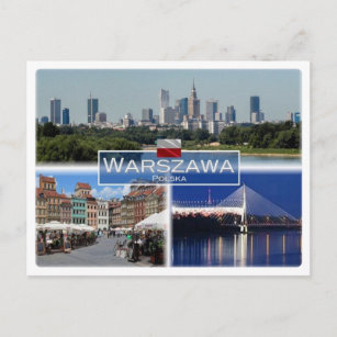 PL Poland - Warszawa Warsaw - Postcard