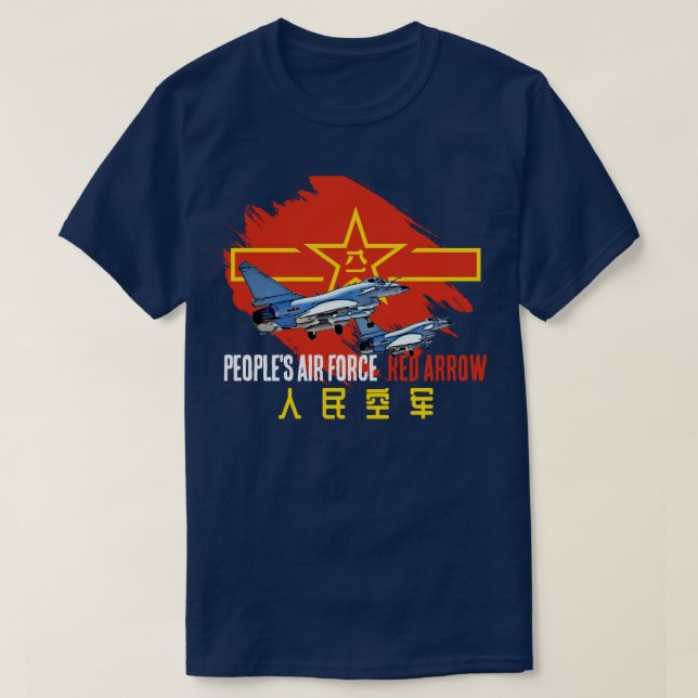 PLAAF Red Arrow T-Shirt (Design Front)