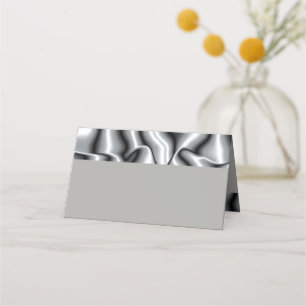 Place Card for Silver Metal Bar Mitzvah Collection