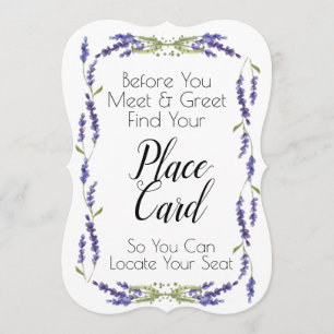 Place Card Sign