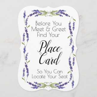Place Card Sign