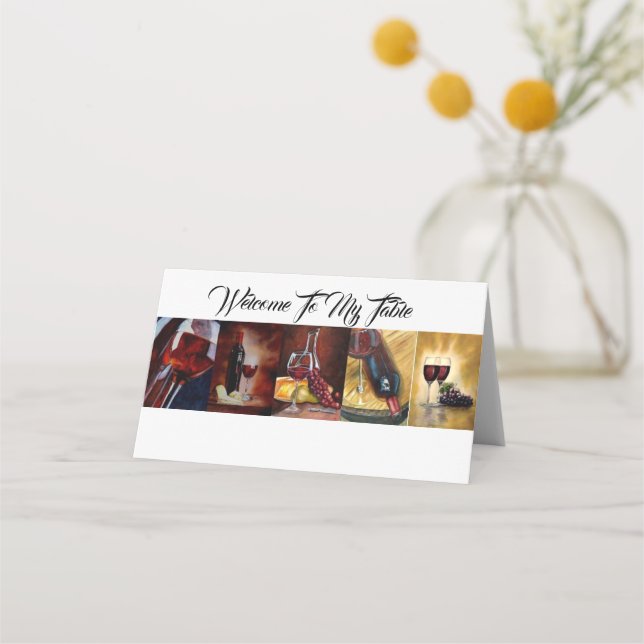 Place Card - Welcome To My Home (Front)