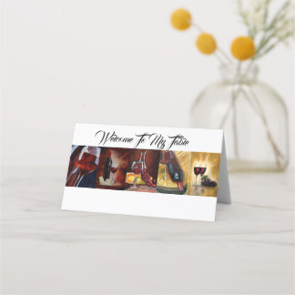 Place Card - Welcome To My Home