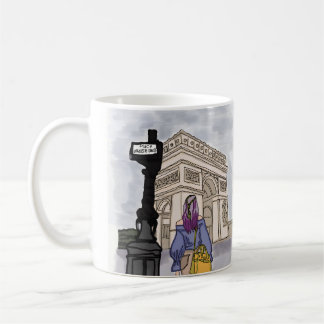 Place Charles de Gaulle Paris. Coffee Mug
