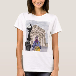 Place Charles de Gaulle Paris. T-Shirt