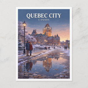 Place d'Armes, Old Quebec Canada Postcard