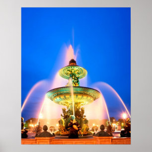 Place de la Concorde, Paris, France Poster