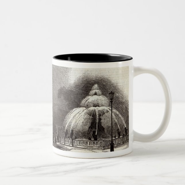 Place de la Concorde, Paris Two-Tone Coffee Mug (Right)