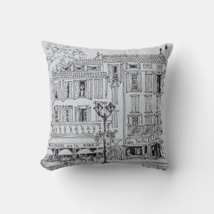Place de L'Hotel de Ville   Aix en Provence Cushion